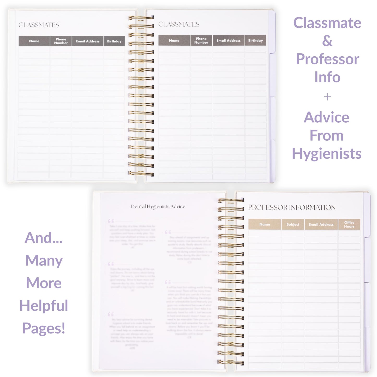 The Ultimate Dental Hygiene Student Planner (Undated) - inspireRDH