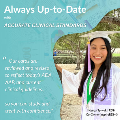 Dental Hygiene Reference & Study Cards